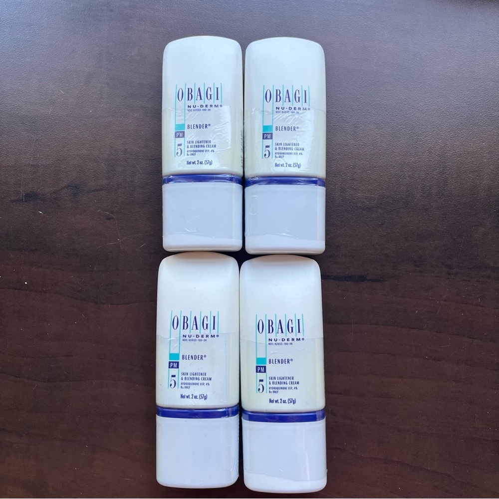 4 Units Obagi Nu-Derm blender cream